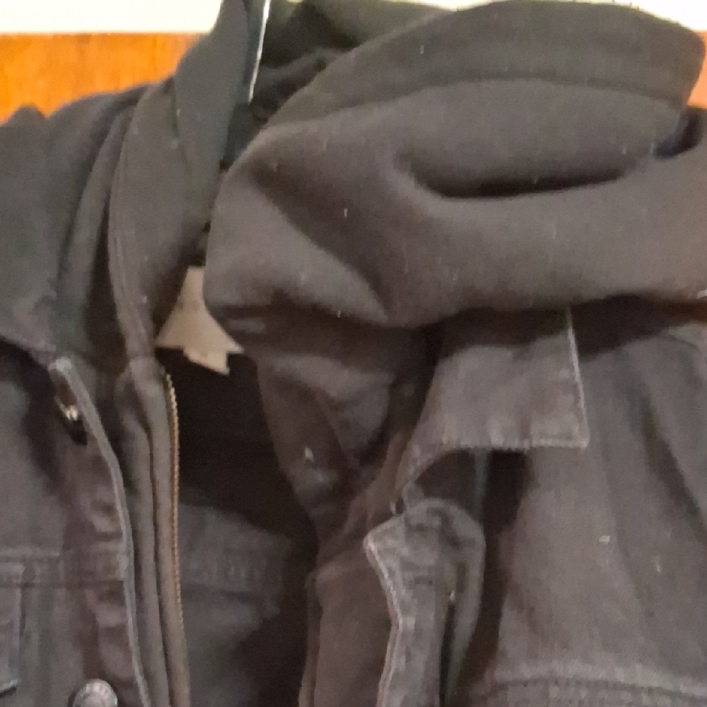 Sun + Stone Black Jean Jacket - Picture 3 of 9